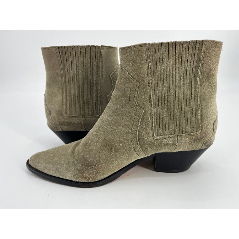 Isabel Marant Tan Ankle Boots - Picture 6 of 10